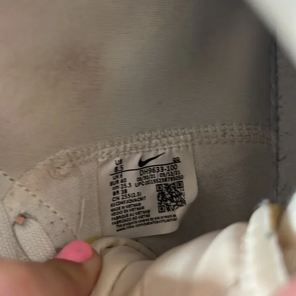 Nike blazers high top shoes white cheetah print size 8.5 - Picture 6 of 6